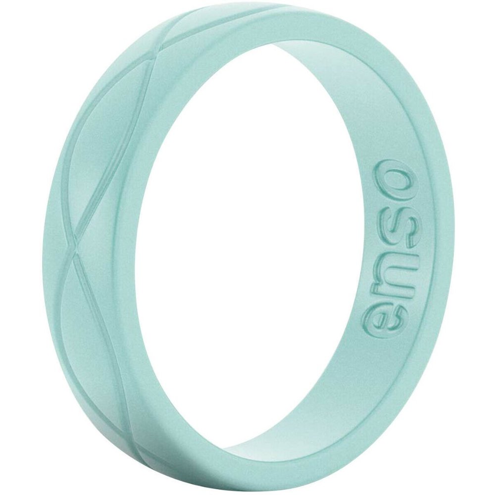 ENSO Women Infinity Ring Silicone Wedding Band